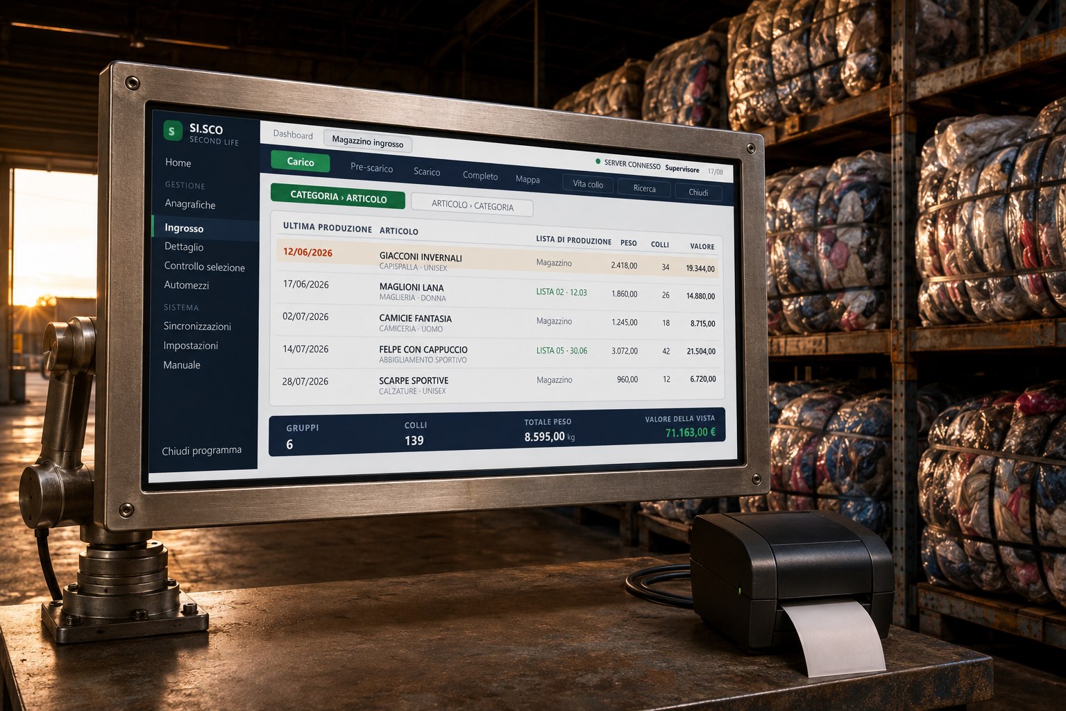 Wholesale warehouse